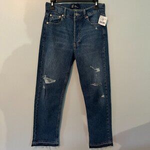GAP Jeans, high rise, cheeky straight, Size 8/28 R